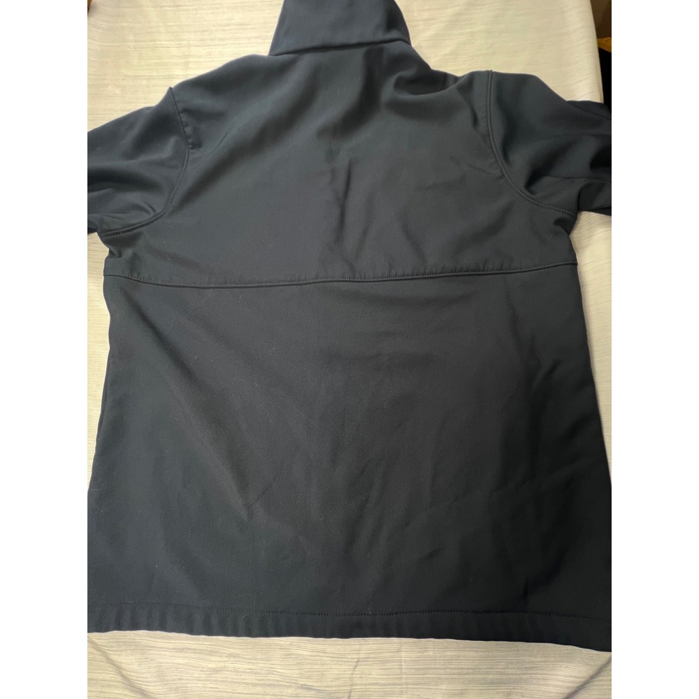Columbia Michigan Wolverines Softshell Jacket Navy Blue Mens Large Full Zip NCAA - Picture 7 of 8